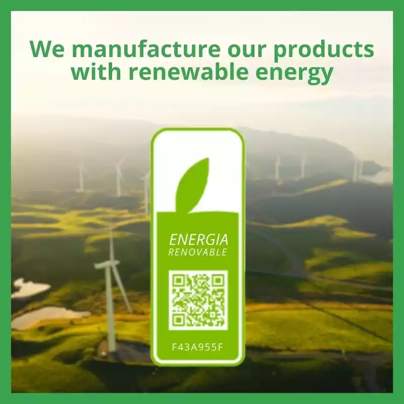 We are pioneers in Europe in the production of aromatic chemicals and essential oils using renewable energy